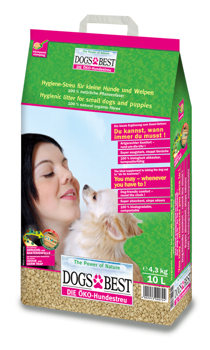 Dog's Best - ökologische Einstreu für Hunde